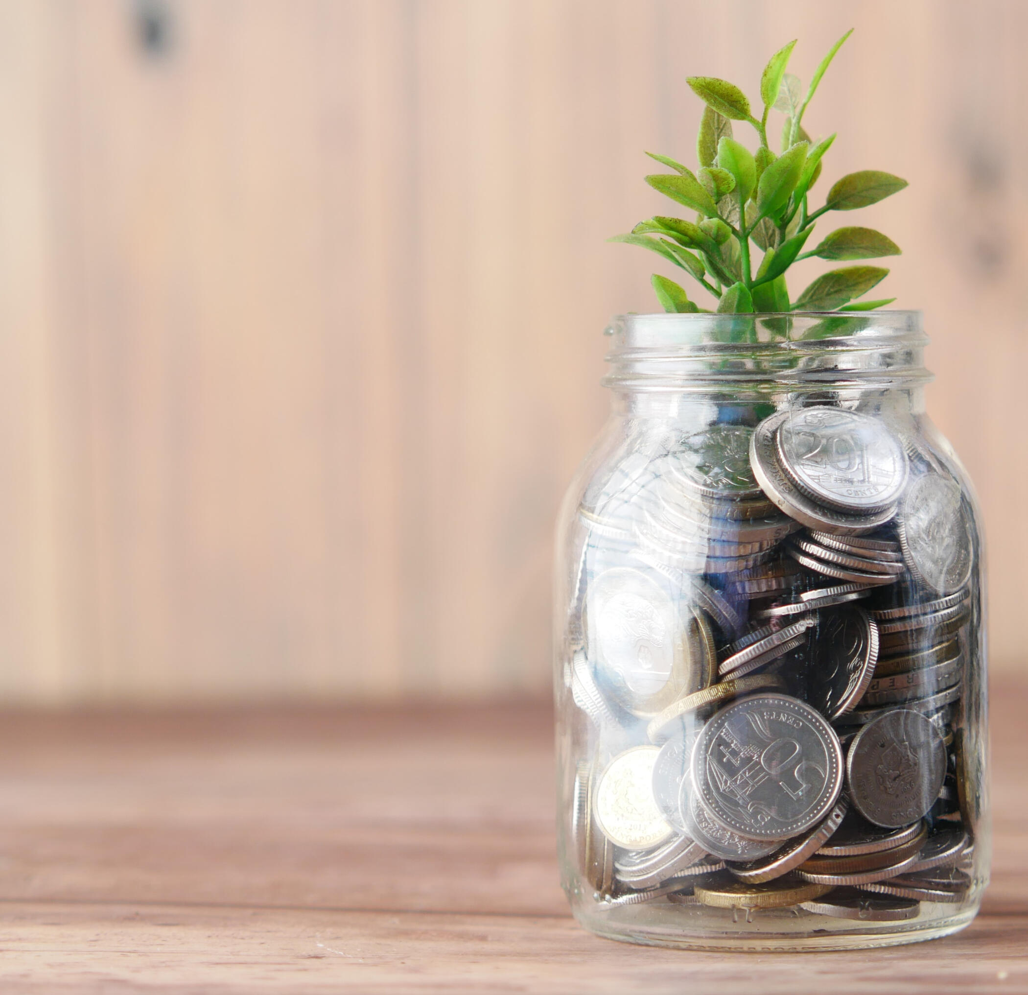 Close up of Dollar bills